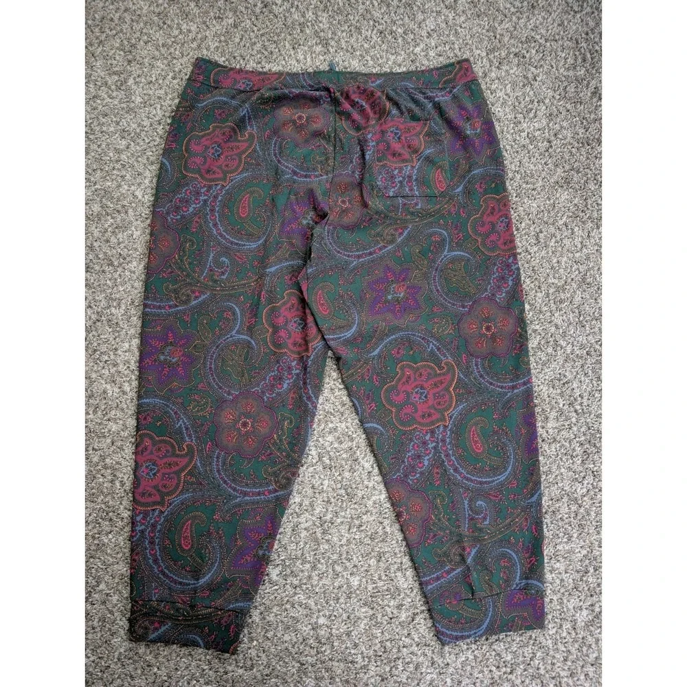 Polo Ralph Lauren Men's Paisley Track Pants Size 3XB Big & Tall Sweatpants EUC